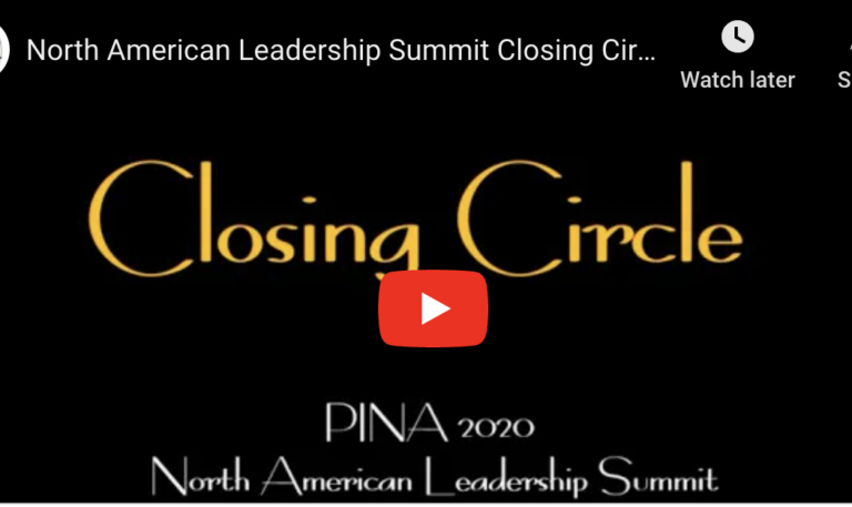 North American Leadership Summit Closing Circle